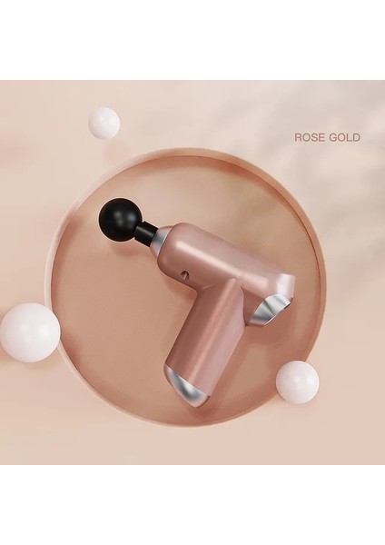 Gül Altın Fasya Tabancası Derin Kas Gevşeme Mini Masaj Tabancası LCD Ekran 32 Hız Fitness Vücut Masajı Omuz Sırt Vücut Ağrısı Giderici (Yurt Dışından) fiyatları