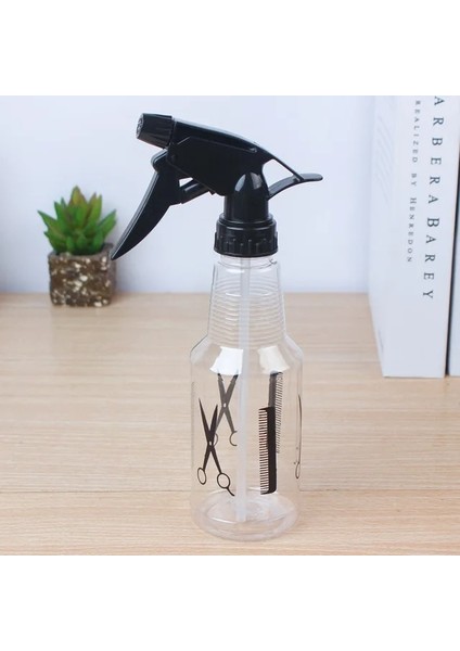 300 ml 250 ml Kuaförlük Sprey Şişesi Şeffaf Pres Tipi Plastik Kuaför Sprey Şişesi Salon Kuaför Saç Aplikatör Araçları (Yurt Dışından)