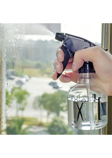 300 ml 250 ml Kuaförlük Sprey Şişesi Şeffaf Pres Tipi Plastik Kuaför Sprey Şişesi Salon Kuaför Saç Aplikatör Araçları (Yurt Dışından) modelleri