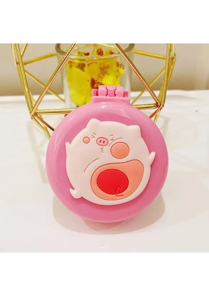 No.15 1pc Yaratıcı Sevimli Küçük Tarak Taşınabilir Ayna Masaj Tarak Hepsi Bir Arada Kız Hava Yastığı Tarak Mini Katlanır Hava Yastığı Tarak Şekillendirici Aracı (Yurt Dışından)