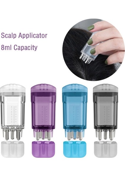 Beyaz Sıvı Kılavuz Tarak Saç Derisi Aplikatör Kafa Masajı Ilaç Uçucu Yağ Tedavisi Saç Büyüme Serum Yağı Saç Derisi Bakımı Uygulayın (Yurt Dışından) fırsatları
