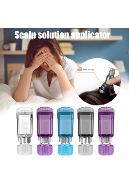 Beyaz Sıvı Kılavuz Tarak Saç Derisi Aplikatör Kafa Masajı Ilaç Uçucu Yağ Tedavisi Saç Büyüme Serum Yağı Saç Derisi Bakımı Uygulayın (Yurt Dışından) indirimleri