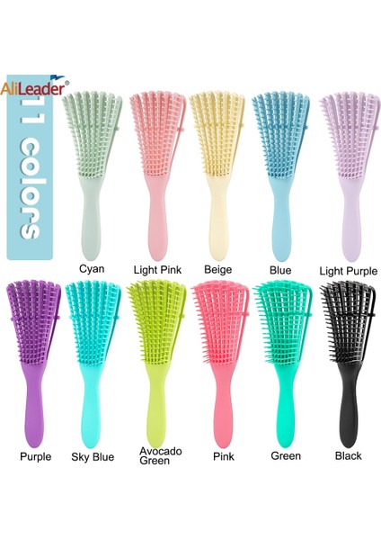 Pembe Jianwei Dolaşık Açıcı Saç Fırçası Ahtapot Fırça Pembe Mor Masaj Kıvırcık Saç Fırçası Islak Saç Tarak Dolaşık Açıcı Fırça Sapıkça Dalgalı Kalın Saç (Yurt Dışından) modelleri