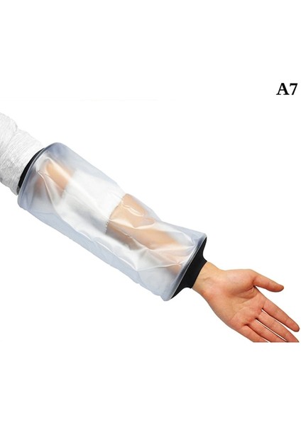 A7 Duş Kapağı Çocuk Yetişkin Su Geçirmez Mühürlü Döküm Bandaj Koruyucu Yara Kırığı Bacak Ayak Kol El Banyosu Koruyucu Halka Kol (Yurt Dışından)