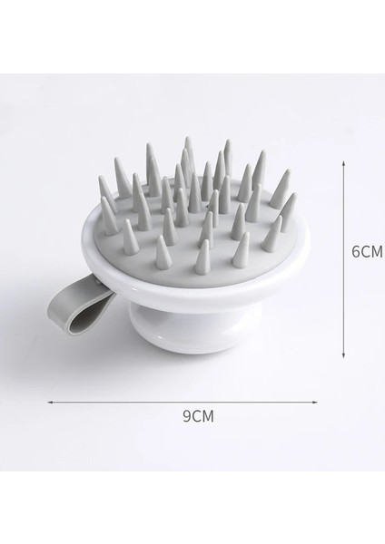 Tüy Silikon Şampuan Kafa Saç Derisi Masaj Fırçası Silikon Vücut Fırçası Saç Yıkama Tarak Banyo Spa Duş Fırçası Masaj Fırçası Saç Fırçası (Yurt Dışından) indirimleri