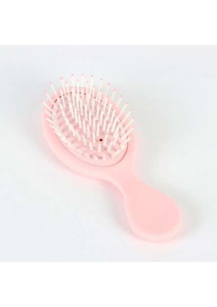 Pembe Mini Kız Kuaförlük Tarak Kafa Derisi Massagesaç Fırçası Kadın Islak Kıvırcık Detangle Saç Fırçası Salon Kuaförlük Şekillendirici Araçları (Yurt Dışından)