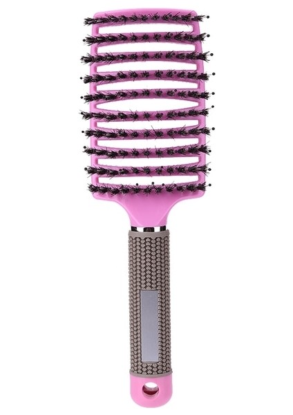 Vıp Masaj Tarak Için Pembe Yeni Bağlantı Saç Derisine Masaj Tarak Anti-Statik Düz Kıvırcık Saç Fırçası-Yx (Yurt Dışından)