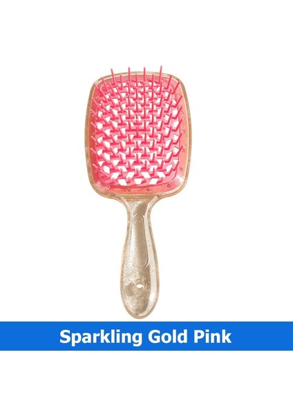 WS024-C Janeke Geniş Diş Hava Yastığı Tarak Salon Saç Derisi Masaj Tarak Saç Fırçası Buğday Samanı Çevre Koruma Janeke Saç Fırçası (Yurt Dışından)