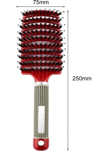Açık Mavi Kadın Erkek Saç Derisi Masaj Tarak Kıl ve Naylon Saç Fırçası Islak Kıvırcık Detangle Saç Fırçası Salon Kuaförlük Şekillendirici Araçları (Yurt Dışından) modelleri