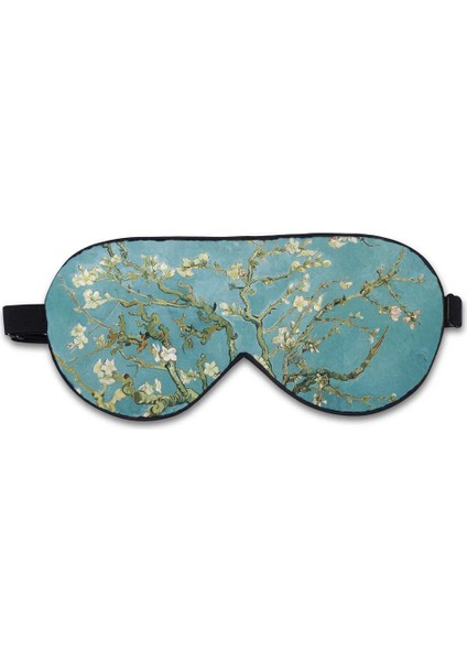 Stil 4 Göz Masajı Ipek Uyku Göz Maskesi Kapak Kadın Erkek Baskı Eyepatch Vinç Körü Körüne Taşınabilir Uyku Gece Maskesi Relax Yumuşak (Yurt Dışından)