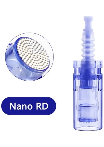 100 Adet Nano Rd 10/50/100 Adet Derma Aracı Süngü Iğneler Kartuşu A6 Nano/9 Pin/12 Pin/36 Pin/42 Pin Mikro Cilt Iğneleme Yedek Kafa (Yurt Dışından)