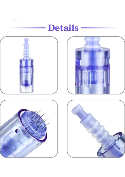 Nano B x 10 10/50 Adet Süngü Mikroiğne A6 Cilt Bakımı Derma Kalemi 9/12/36/42 Nano Pimleri Dövme Seti Mikro Iğneler Yedek Nano Iğneler (Yurt Dışından)