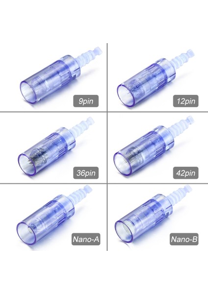 Nano B x 10 10/50 Adet Süngü Mikroiğne A6 Cilt Bakımı Derma Kalemi 9/12/36/42 Nano Pimleri Dövme Seti Mikro Iğneler Yedek Nano Iğneler (Yurt Dışından)