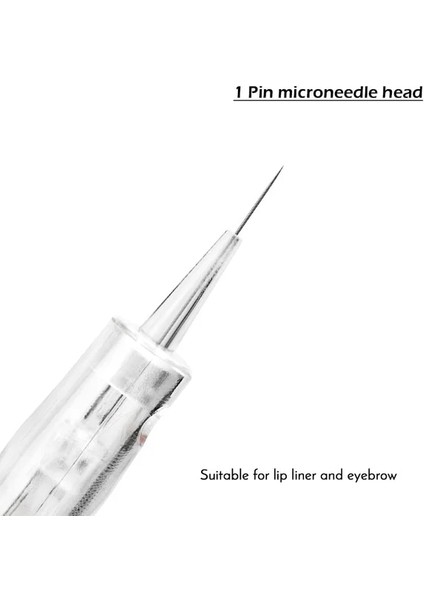 1 Pin 5 Adet Dermatool Süngü Iğneler Kartuşu Cilt Bakım Kalemi Için N2/M5/M7/E30 Nano/9 Pin/12 Pin/36 Pin/42 Mikro Iğne Yedek Kafa (Yurt Dışından)