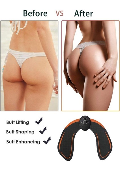 N6-3IN1SET ve Kalça 2020 Ems Kablosuz Kas Stimülatörü Karın Sıkılaştırma Kemeri Kas Güçlendirici Vücut Kas Fitness Eğitmeni Karın Kol Bacak Unisex (Yurt Dışından)