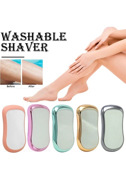 Yenı Gül Çok Türlü Kristal Epilatör Silgi Bayanlar Kadın Jilet Tıraş Makinesi Yeniden Kullanılabilir Vücut Epilasyon Araçları Için Ağrısız Fiziksel Saç Çıkarıcı (Yurt Dışından) fiyatları