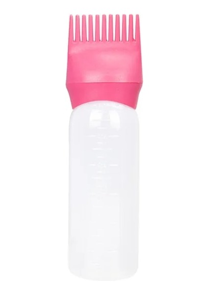Koyu Pembe Boyama Plastik Şişe Yağ Tarak Saç Araçları Saç Boyası Fırçası Renk Dağıtım Saç Boyama Fırçası Doldurulabilir Kuaförlük Aracı (Yurt Dışından) fiyatları