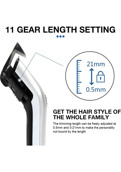 Saç Kesme Makinesi Tarak Saç Kesme Makineleri Sakal Düzeltici Yedek Kesici Jilet Kılavuzu Ayarlanabilir Tarak Eki QC5130 QC5105 QC5115 QC5120 QC5125 QC5135 (Yurt Dışından)