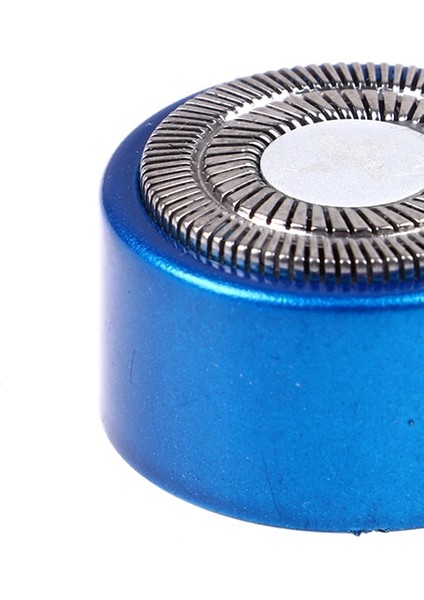 Gri 1 Adet Taşınabilir Mini Elektrikli Erkek Tıraş Makinesi Sakal Paslanmaz Çelik Düzeltici Bıçak Yedek Kafa (Yurt Dışından)