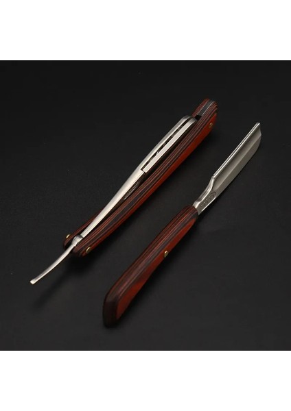 Jilet Rıron Berber Tüyü Jilet Profesyonel Erkek Paslanmaz Çelik Katlanır Sakal Ve Saç Tıraş Bıçağı Tutucu (Yurt Dışından) fırsatları