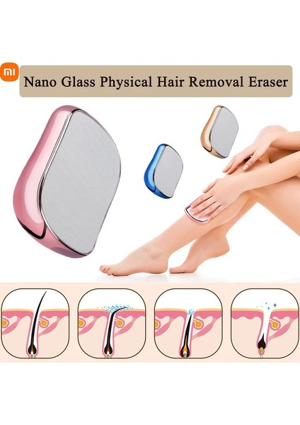 Simli Xıaomı Nano Cam Epilasyon Silgi Yeniden Kullanılabilir Ağrısız Saç Çıkarıcı Güvenli Kolay Temizlik Vücut Bakımı Epilasyon Aracı Traş Makineleri (Yurt Dışından) fiyatları