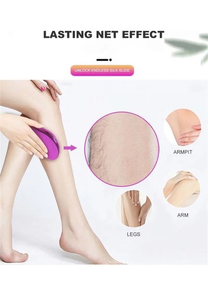 Simli Xıaomı Nano Cam Epilasyon Silgi Yeniden Kullanılabilir Ağrısız Saç Çıkarıcı Güvenli Kolay Temizlik Vücut Bakımı Epilasyon Aracı Traş Makineleri (Yurt Dışından) indirimleri