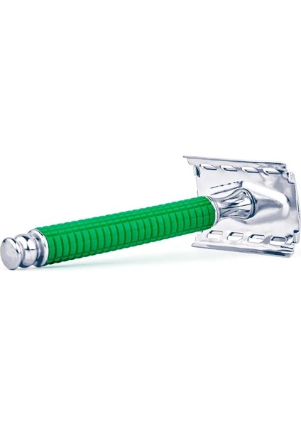 Yeşil Alshabab 1 Parça Çinko Alaşımlı Emniyetli Jilet Erkekler Için Abs Saplı 8x4 cm Çift Kenar T-Şekilli Manuel Jilet Baber Tıraş Makinesi Aracı (Yurt Dışından) modelleri