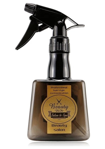 Gri 300 ml Kuaförlük Sprey Şişesi Taşınabilir Doldurulabilir Şişe Salon Berber Aksesuarları Su Püskürtücü Saç Şekillendirici Aracı Sprey Şişesi (Yurt Dışından)
