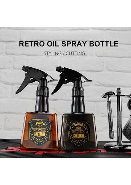 Gri 300 ml Kuaförlük Sprey Şişesi Taşınabilir Doldurulabilir Şişe Salon Berber Aksesuarları Su Püskürtücü Saç Şekillendirici Aracı Sprey Şişesi (Yurt Dışından) fiyatları