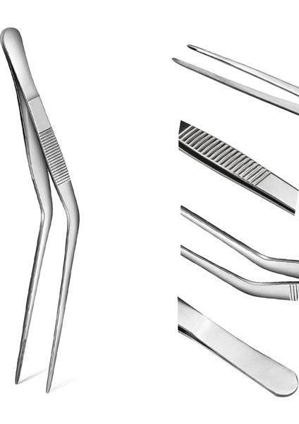 14 cm Tıbbi Troeltsch Wilde Kulak Giyinme Forseps Balmumu Kulak Toplayıcı Kaldırma Açılı Kelepçe Klip Burun Kavisli Kulak Kiri Klip Sökücü Cımbız (Yurt Dışından)