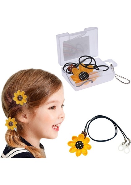 Çiçek Deseni Işitme Cihazı Klip Sevimli Taşınabilir Işitme Cihazı Saç Tokası Kordon Koklear Implantlar Tutucu Koruyucu Binaural Kablolu (Yurt Dışından)