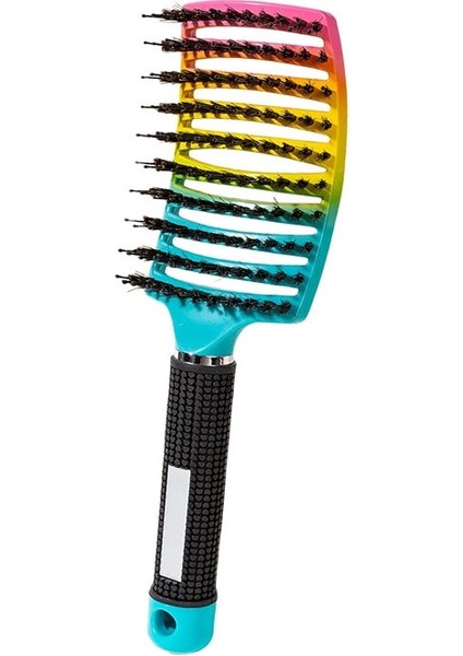 Black1 Kadın Saç Derisi Masaj Tarak Kıl Naylon Saç Fırçası Islak Kıvırcık Detangle Saç Fırçası Salon Kuaför Kuaförlük Şekillendirici Araçları (Yurt Dışından) fiyatları