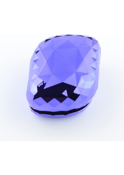 Parlak Mor Taşınabilir Dolaşık Açıcı Saç Fırçası Yumuşak Dişler Dolaşık Saç Tarağı Dazzle Magic Kuaför Salonu Şekillendirme Araçları ile Kılıf (Yurt Dışından)