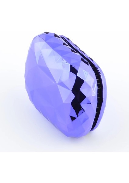 Parlak Mor Taşınabilir Dolaşık Açıcı Saç Fırçası Yumuşak Dişler Dolaşık Saç Tarağı Dazzle Magic Kuaför Salonu Şekillendirme Araçları ile Kılıf (Yurt Dışından) indirimleri