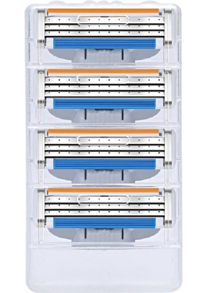 4 Adet 4 Adet/erkek Manuel Tıraş Makinesi Emniyetli Tıraş Bıçağı Yüz Cildine Zarar Vermeden Mach 3 Tıraş Bıçakları (Yurt Dışından) indirimleri