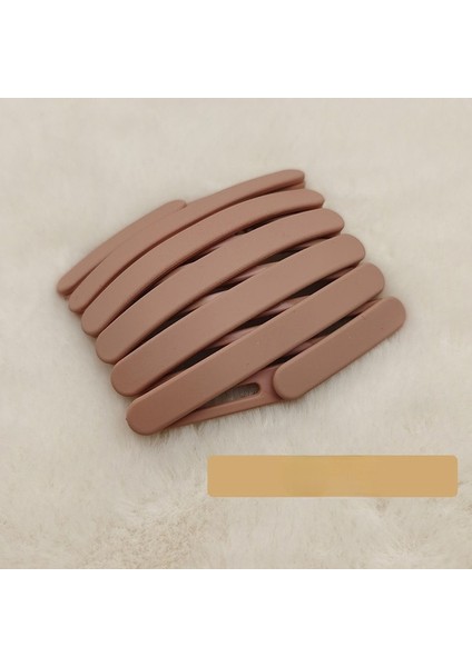 Pembe 1 Adet Glitter Rhinestone Kafa Bandı Saç Çember Basit Gerilebilir Saç Çember Görünmez Hairband Dişler ile Kaymaz Katlanabilir Saç Pençe (Yurt Dışından)