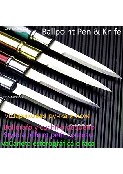 Mavi Paslanmaz Çelik Bıçak Kalemler Çift Kenar Bıçakları Yazma Aracı Bıçaklı Jilet Öğrenciler Ofis Hediyeleri Faydalı Tükenmez Tasarım Bıçaklar (Yurt Dışından)