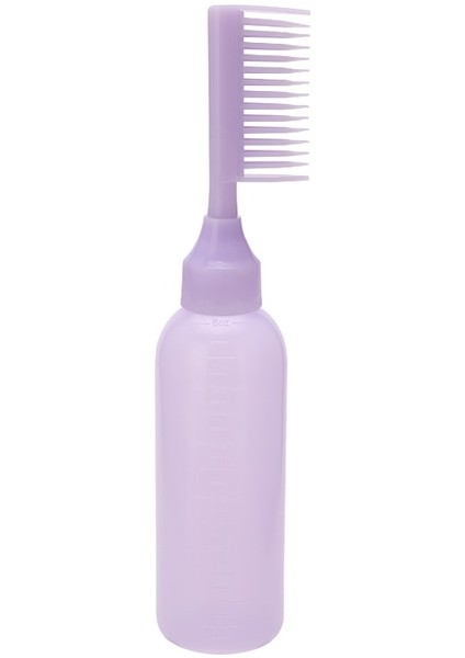 D 170 ml Saç Boyası Aplikatör Şişeleri Plastik Şampuan Şişesi Saç Boyama Leke Aracı Kuaförlük Malzemeleri Tarak Diş (Yurt Dışından)