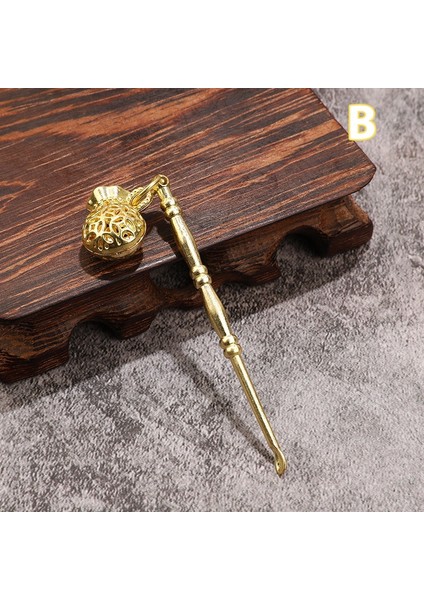 Earpick 1 Adet Kulak Kaşık Retro Pirinç Ejderha Taşınabilir Kulak Temizleme Aracı Kulak Temizleme Çubuğu Kulak Wax Remover Küret Temizleyici Earpick Anahtarlık Kolye (Yurt Dışından)