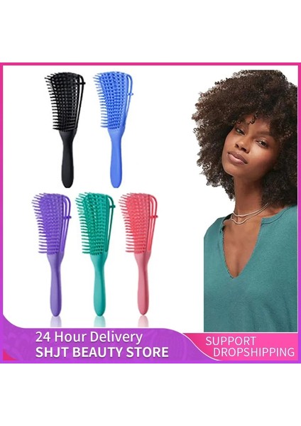 Mavi Saç Tarak Dolaşık Açıcı Fırça Saç Derisi Masaj Saç Fırçası Dolaşık Açıcı Fırça Kıvırcık Saçlar Için Kalın Saç Ahtapot Saç Fırçası Kadın Erkek Salon (Yurt Dışından) fiyatları