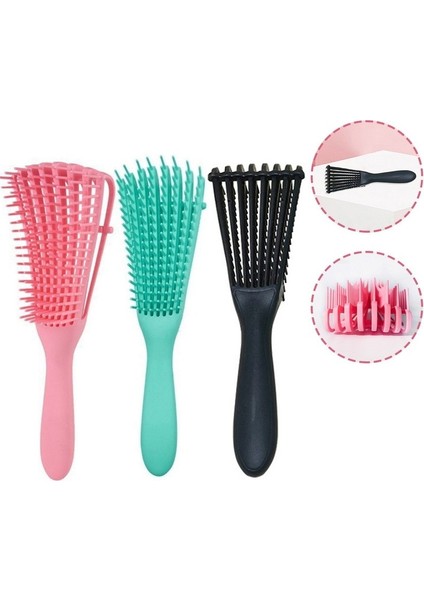 E-24X7.5X5 Saç Fırçası Dolaşık Açıcı Fırça Saç Derisi Masajı Sihirli Ahtapot Saç Fırçası Kıvırcık Saçlar Için Tarak Dolaşık Açıcı Saç Fırçası Kadın Erkek Salon Araçları (Yurt Dışından) fiyatları