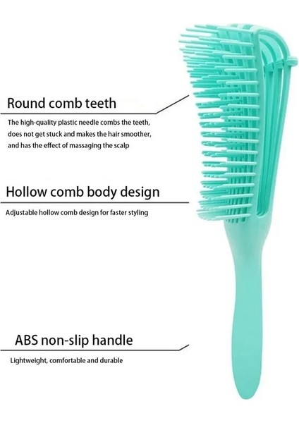 E-24X7.5X5 Saç Fırçası Dolaşık Açıcı Fırça Saç Derisi Masajı Sihirli Ahtapot Saç Fırçası Kıvırcık Saçlar Için Tarak Dolaşık Açıcı Saç Fırçası Kadın Erkek Salon Araçları (Yurt Dışından) indirimleri