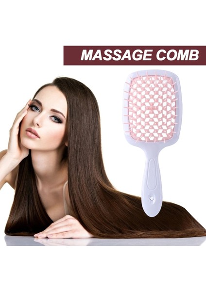 Şeffaf Mavi 1 Adet Saç Fırçası Hava Yastığı Tarak Geniş Diş Saç Oyma Tarak Kadınlar Için Saç Derisine Masaj Kıvırcık Salon Kuaförlük Aracı (Yurt Dışından) modelleri