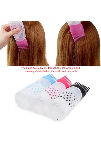 Siyah Berber Dükkanı Salonu 120ML Saç Boyası Aplikatör Şişe Dolum Dağıtım Fırçası Dağıtıcı Terazi ile Kuaförlük Aksesuarları (Yurt Dışından) modelleri