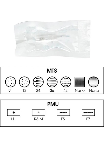 Nano 5d (1 Adet) Dr.pen Dermapen Ekai Orijinal Üretici N2 M5 M7 E30 Derma Kalemi Pmu ve Mts Iğneleri Kartuşları 1 3 5 7 9 12 24 36 42 Pin Nano (Yurt Dışından)
