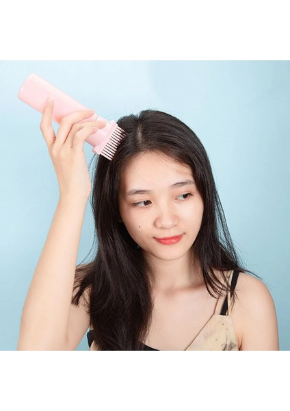 Mavi Doldurulabilir Şişe 120 ml Saç Boyası Şampuanı Plastik Aplikatör Tarak Dağıtım Salon Yağı Saç Boyama Kuaför Şekillendirici Aracı (Yurt Dışından)