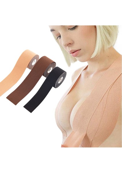 No.2 2.5 cm x 5 M Boob Bant Sütyen Şınav Meme Kaldırma Kendinden Yapışkanlı Görünmez Diy Straplez Sütyen Meme Çıkartmalar Kadın Intimates Aksesuarları Kapakları (Yurt Dışından)