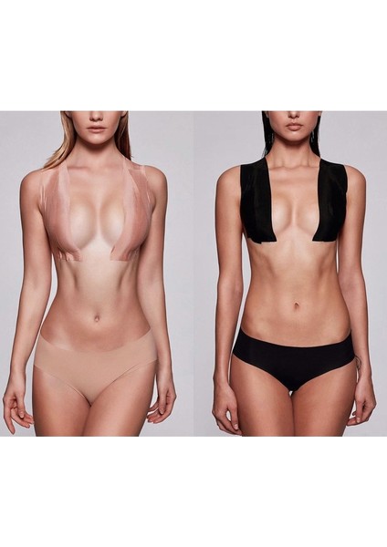 No.2 2.5 cm x 5 M Boob Bant Sütyen Şınav Meme Kaldırma Kendinden Yapışkanlı Görünmez Diy Straplez Sütyen Meme Çıkartmalar Kadın Intimates Aksesuarları Kapakları (Yurt Dışından)