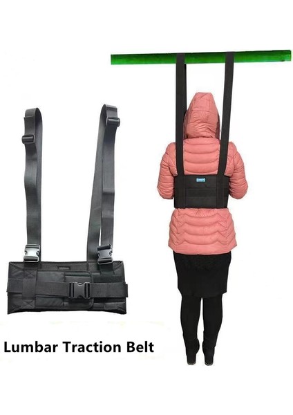 Mavi Bel Gergi Ev Lomber Vertebra Retraktör Kemer Sling Asılı Yatay Çubuk Bel Gergi Sedye Lomber Disk Omurga Rehabilitasyonu (Yurt Dışından)