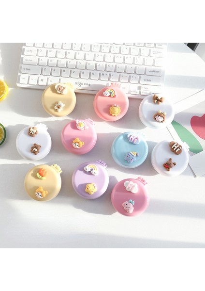 No.2 Sevimli Kuaförlük Katlanır Hava Yastığı Ayna ile Taraklar Seyahat Saç Fırçası Saç Bakımı Masaj Relax Tarak Kozmetik Makyaj Şekillendirici Aracı (Yurt Dışından)